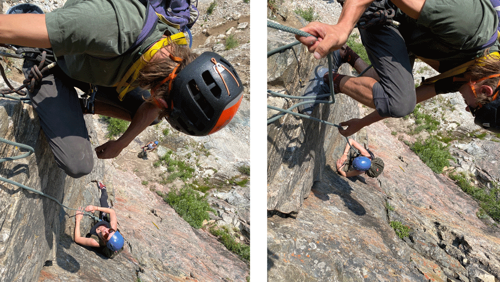 Climbing the Mountain with Exum's Michael Gardner as a Guide