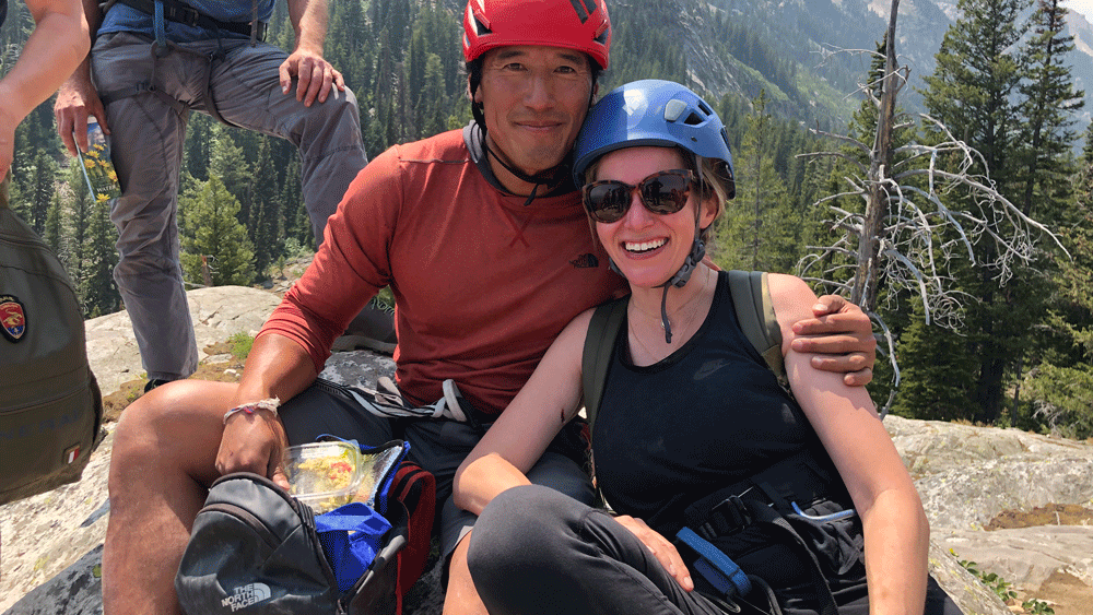 Jimmy Chin and Paige Reddinger