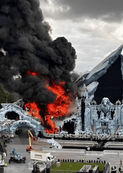 Tomorrowland Main Stage Burns Just Days Before Festival: Watch Now